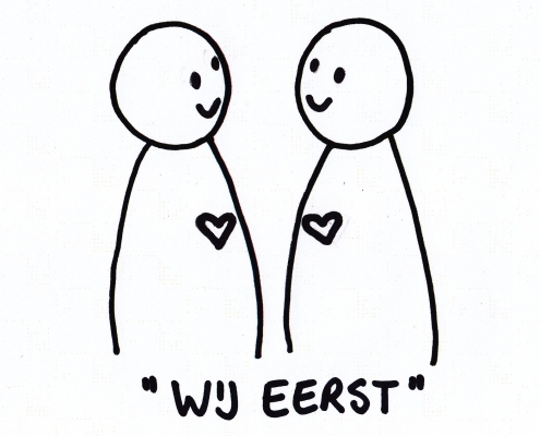 vuistregel voor een goed gesprek: Wij samen
